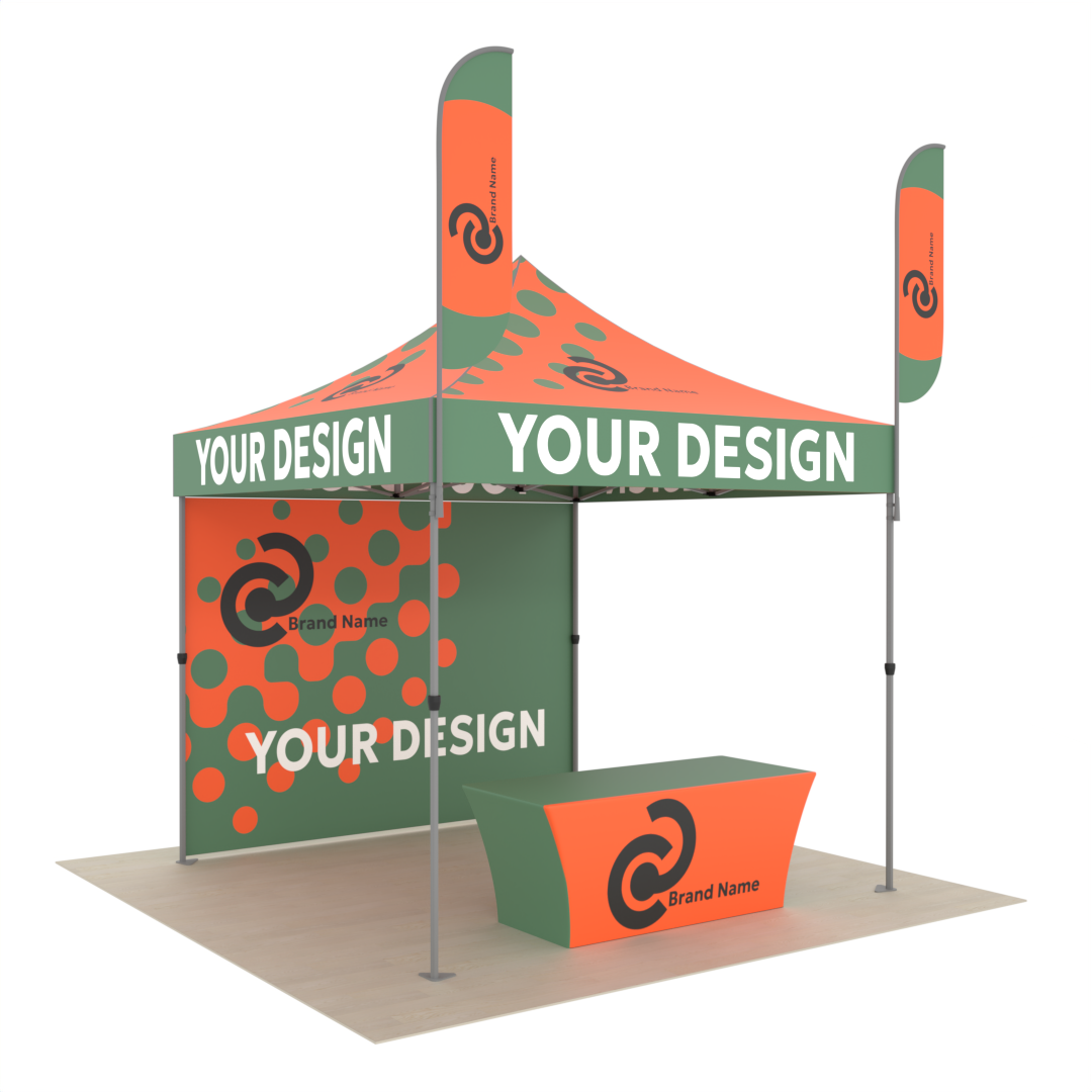 10x10 Custom Branded Canopy Tent