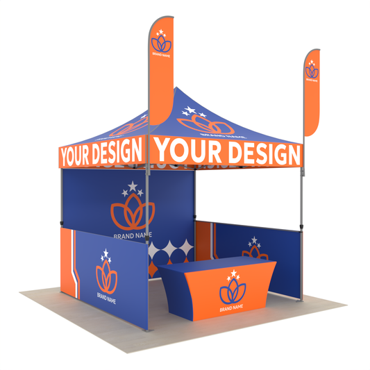 10x10 Custom Printed Canopy Tents