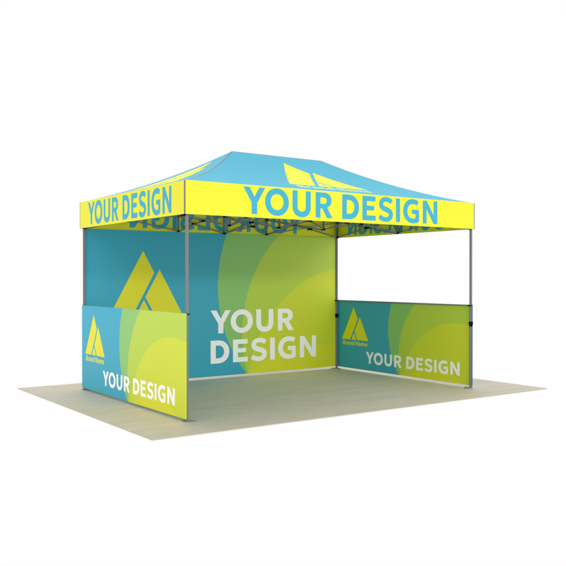 10x15 Custom Branded Canopy Tent