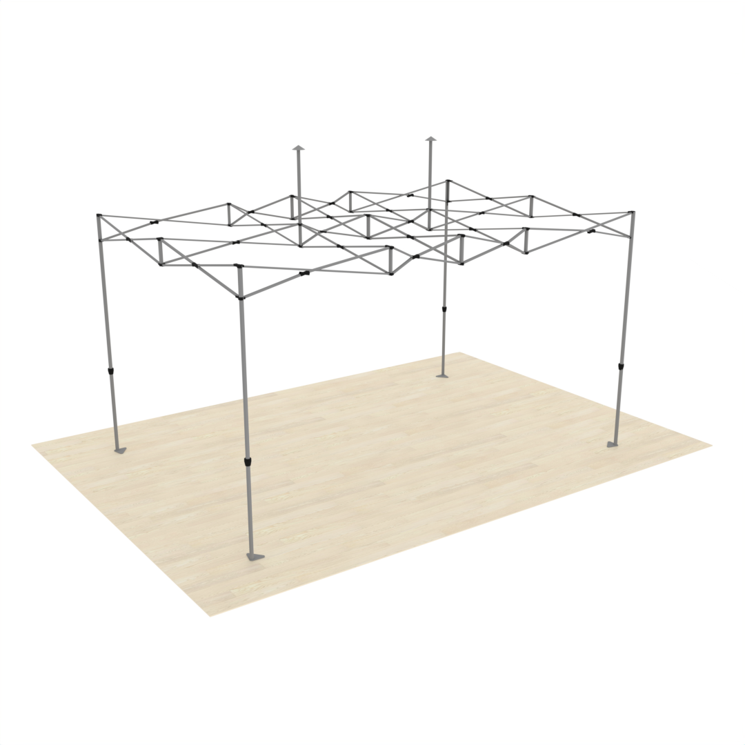 10x15 Custom Canopy Tent Frame