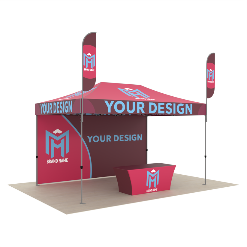 10x15 Custom Canopy Tent With Logo
