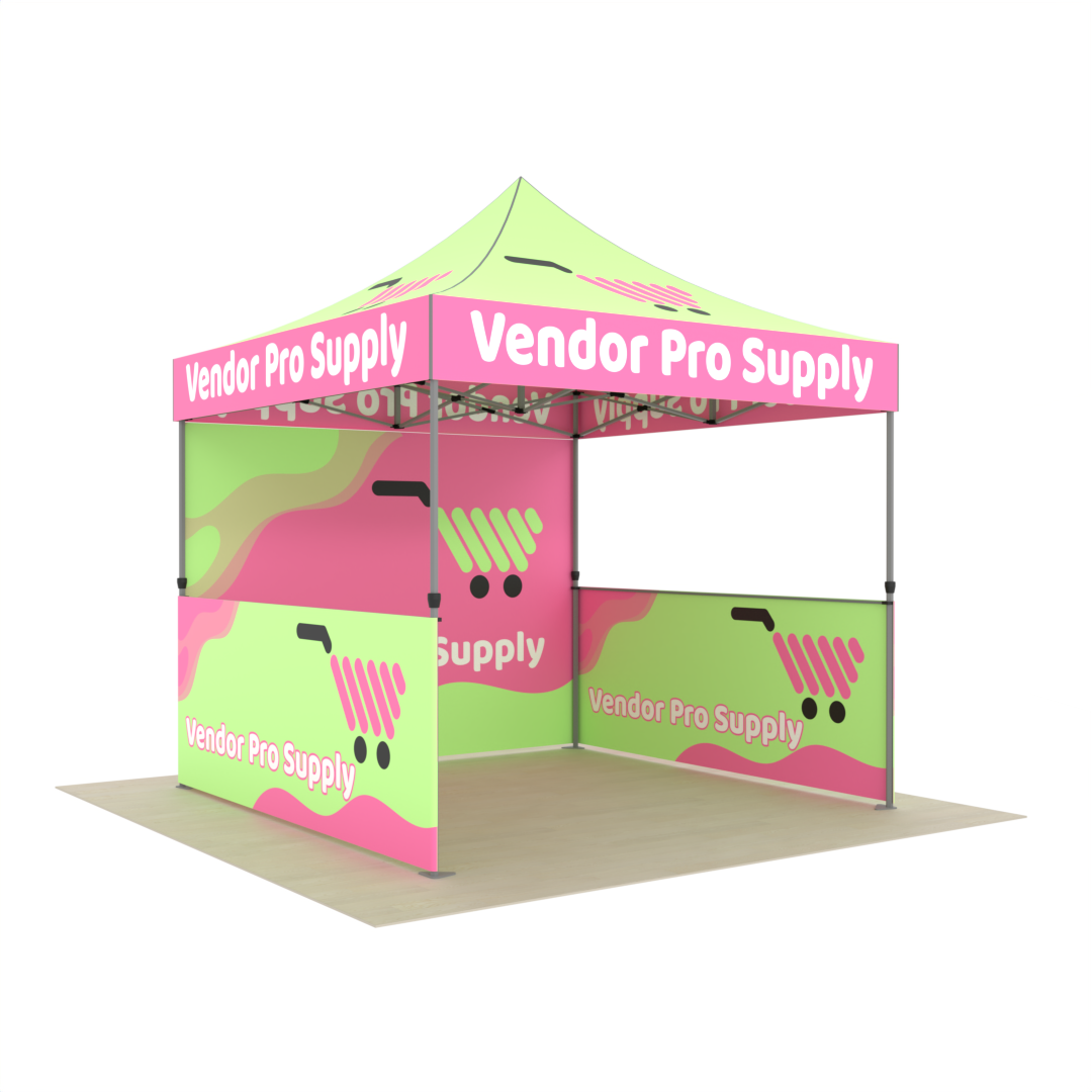 Custom Branded Canopy Tent for Vendors
