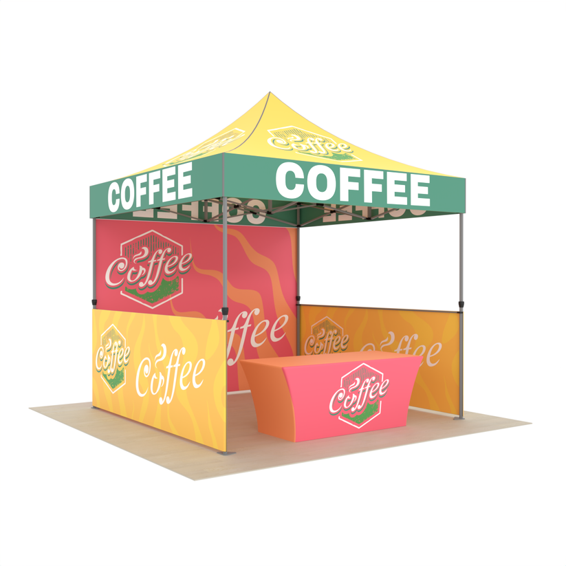 Custom Canopy Tent for Coffee Shops