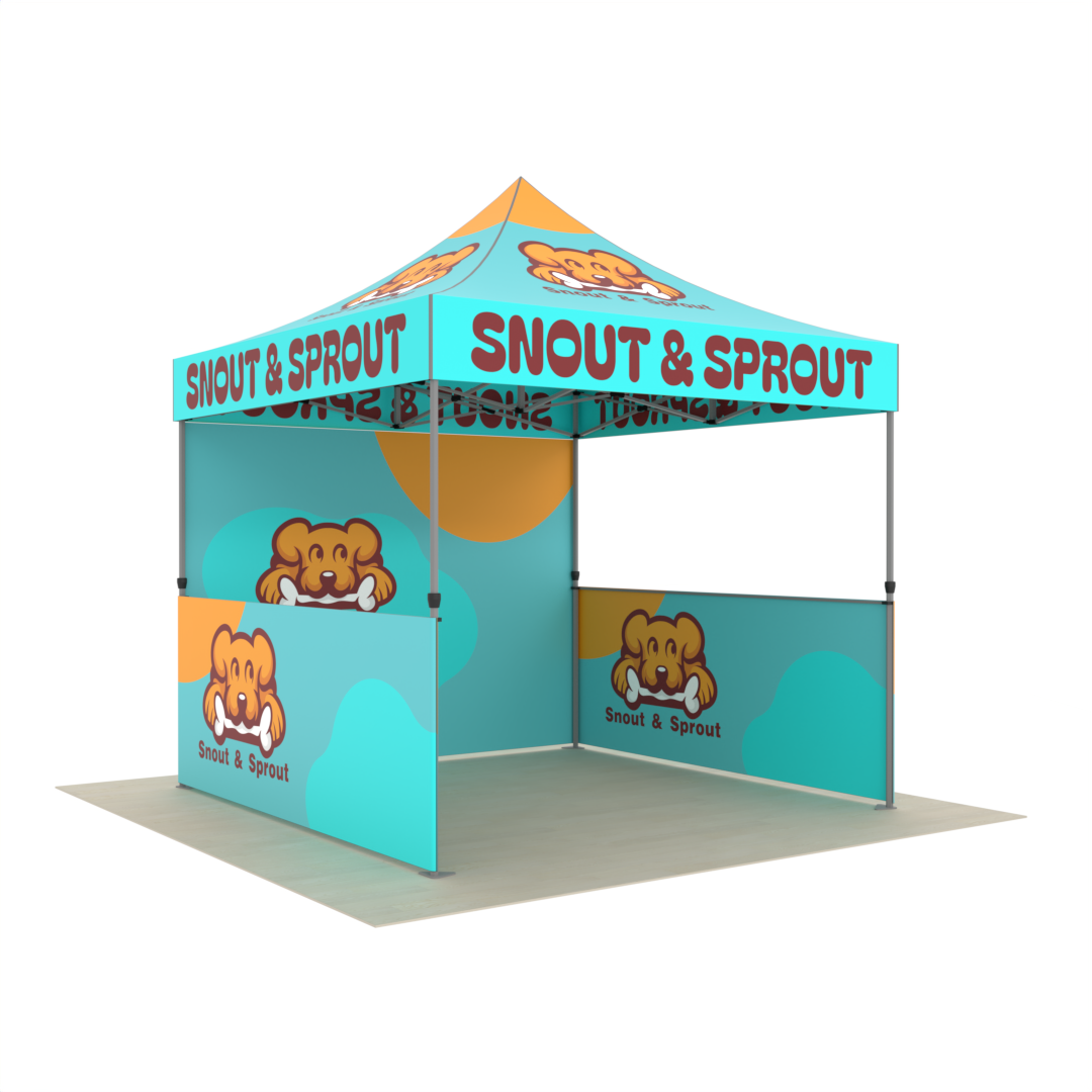 Custom Canopy Tent for Pop Up Shops