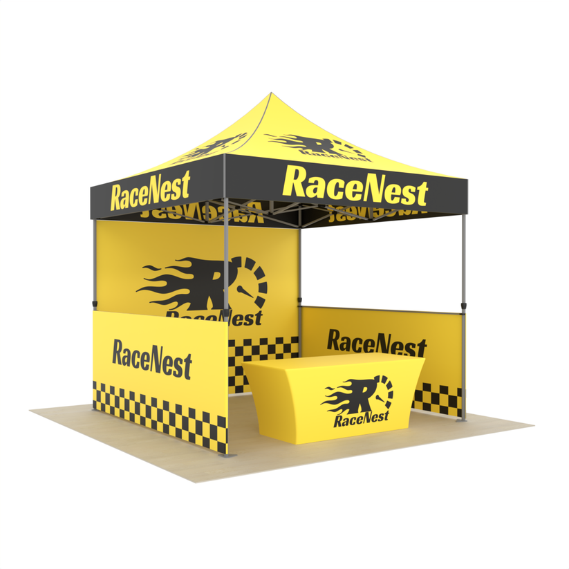 Custom Canopy Tents for Car Race