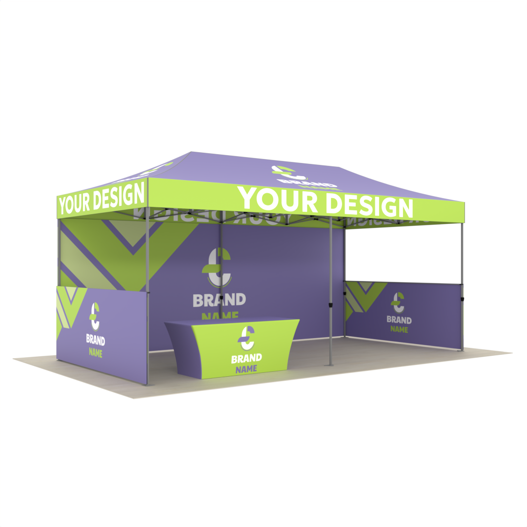 custom printed canopy tent 10x20